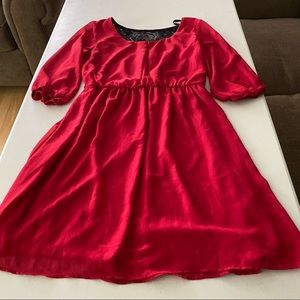 IZ Byer Red Dress XS